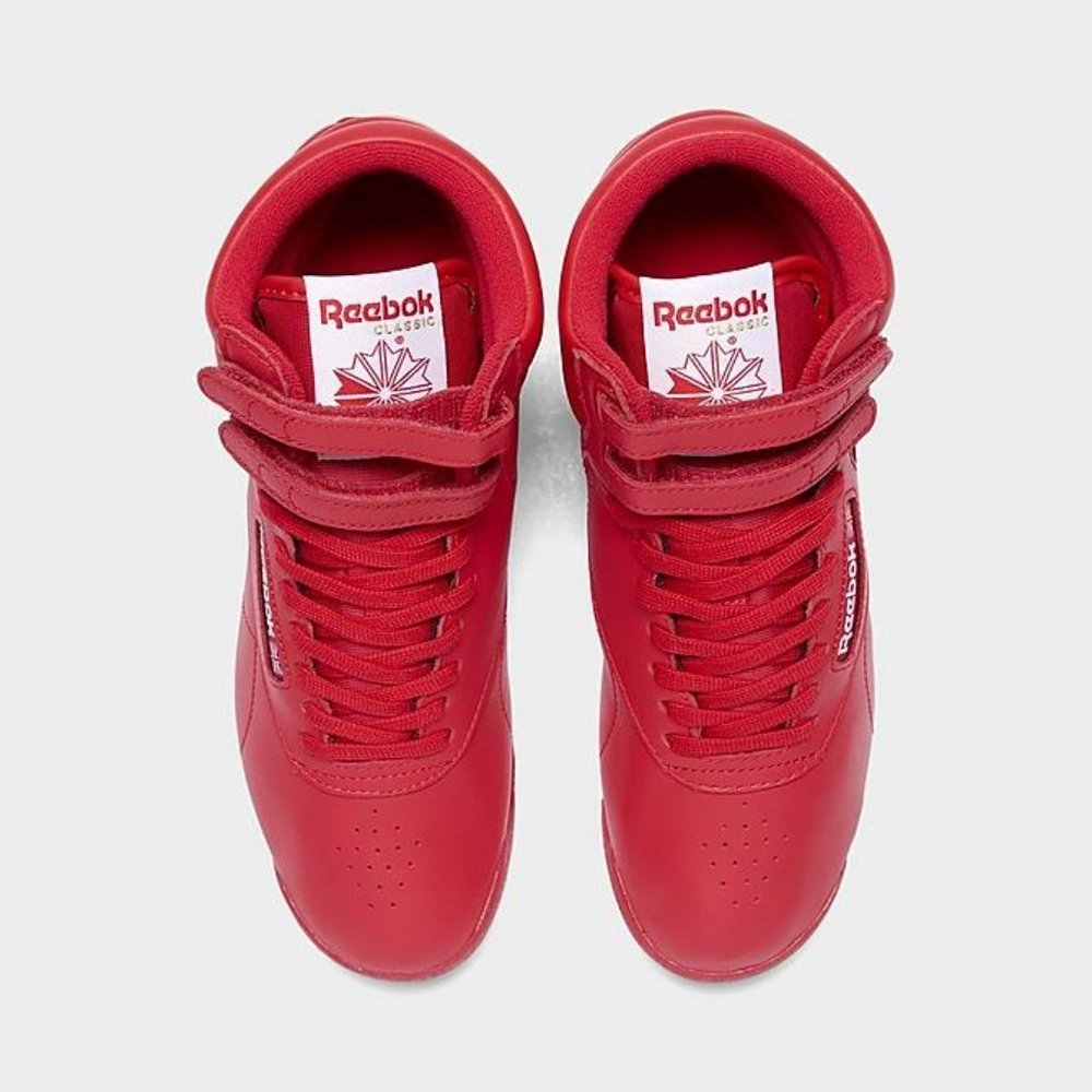 Reebok Red Women's Wedge Sneaker - Picture 7 of 11